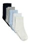 Boy's 5-Pack Socks, Ages 2-11, White - 2