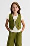 8-14 Years Cammelo Nova Girls' 3-Piece Set-Khaki - 5