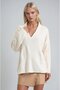 Shawl collar detailed standard knit sweater 1422 - 5