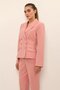Men's Collared Buttoned Women's Jacket - Powder - 1196100 - 3