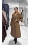 Asalet Series Detachable Fur Double-Breasted Winter Coat - 2