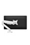 Pivot Core Single Monitor Arm White - 3