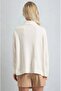 Shawl collar detailed standard knit sweater 1422 - 7