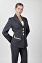 Garnili Men's Collar Model Women's Jacket - Smoked - 1193100 - 3