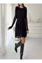 Lace, Draped, Lined Mini Dress - 4