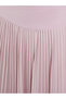 Women Pink Pleated A-Line Maxi Dress - 5