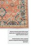 Retro Terracotta Orange Chenille Carpet Rug Runner Non-Slip Washable Kitchen Living Room Hallway - 3