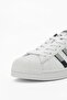 Unisex White Navy Blue Sneaker Oyster Toe Casual Shoes - Comfortable Sole - 5