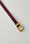 Holly Gold Buckle Women's Belt - 2