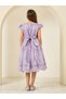 Teen Girls Embroidered Mesh Dress - 5