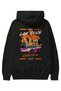 Araba Club Series 27 Back Printed Black Oversize Hooded Sweatshirt Men Women - 2