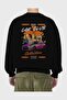 Araba Club Series 31 Back Printed Black Oversize Sweatshirt Men Women Unisex - 2