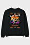 Araba Club Series 31 Back Printed Black Oversize Sweatshirt Men Women Unisex