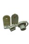 27-Piece Cream Chain Mechanism and Plastic Peg Foot Set - 7