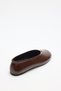 Babet 2604 - Bitter Brown Women's Babet with Oval Toe Accessory Detail - 3