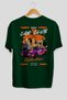 Araba Club Series 22 Back Printed Green Oversize T-Shirt 100% Cotton Men Women
