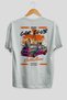 Araba Club Series 15 Back Printed White Oversize T-Shirt 100% Cotton Men Women