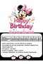 Minnie / Mickey Mouse Birthday White Pantyhose Matte Opaque - 4