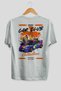 Araba Club Series 7 Back Printed White Oversize T-Shirt 100% Cotton Men's Women's