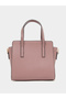 Women Brown Flower Detail Handbag - 2