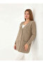 Mother Buttons Full Knit Large Size Knitwear Cardigan 1608