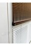 Day and Night Foldable Brown Glass Balcony Pleated Curtain - 4