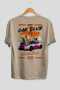Araba Club Series 32 Back Printed Beige Oversize T-Shirt 100% Cotton Men Women