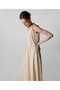Contrast Collar Poplin Dress - 5