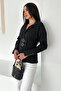 Women's Belt Detail Buckled Shirt – Brown Frame - 2