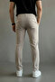 Men's Regular-Fit Premium Zr Model Drawstring Waist Pants Cream - 4