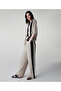 Adjustable Waist Colorblock Pants - 2