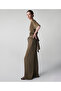 Wide Leg Fit Satin Pants - 5