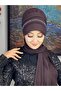 قبعة ربيعية بثلاثة صفوف من الأحجار البيضاء المربعة - 3