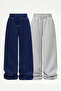 2-Pack Relaxed Fit High-Waist Women's Sweatpants