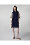 Colorblock Fabric Mix Dress