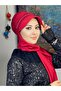 قبعة ربيعية بثلاثة صفوف من الأحجار البيضاء المربعة - 2