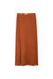 Contrast Piping Maxi Skirt - 3