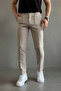 Men's Regular-Fit Premium Zr Model Drawstring Waist Pants Cream