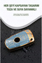 Bmw Compatible E60, E61, E70, E81, E87, E90, E91, E92, X1, X5, X3, 1, 3, 5, 6, Z4, M3, M5 Gold Edge Tpu Key Case Cover (Black) - 4