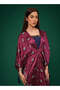 Naqsh kaftan (purple) - 2