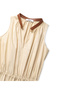 Contrast Collar Poplin Dress - 4