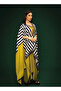 Pleated dress Cape set - 3