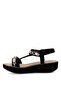 25Y121-4 Women's Padded Sole Rubber Sandals - 5