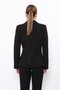 Shawl Collar Double-Breasted Model Jacket - Black - 1182100 - 4