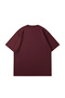 816 Design Bordo Basic Premium Oversize тениска - 2