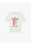 Comfortable Fit Short Sleeve Crew Neck Milk Shakes Printed T-Shirt - 3