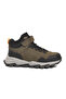 Doruk F Khaki-Grey Non-Slip Sole Boys' Outdoor Boots - 3