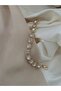 Flower Model Diamond-Looking Gold Color Bracelet - 4