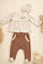Newborn Baby Girl 3-Piece Set (03.3.6 Months) - 3
