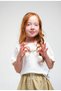 Li̇mi̇ Girl's Soft Flexible Balloon Skirt T-Shirt Set - 2